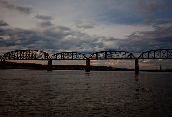 Railroad Bridge Point Pleasant Riverfront Park