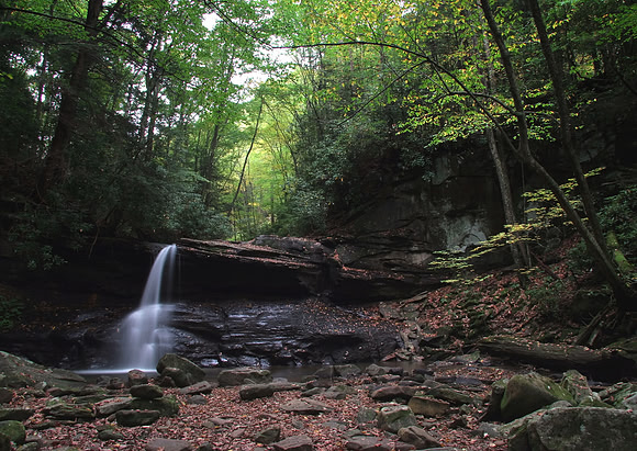 Holly River State Park - Upper Falls Dry Year