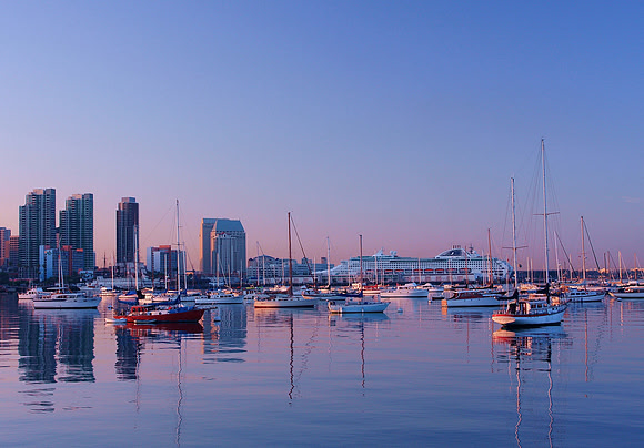 Sunrise at the Embarcadero