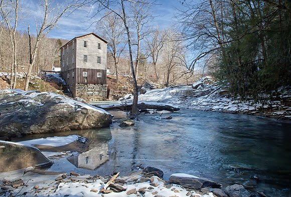 Winter at Fidler's Mill
