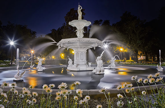 Forsythe Fountain, Savannah Georgia
