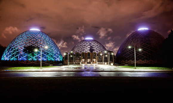 Mitchell Park Conservatory Domes, Milwaukee, Wisconsin
