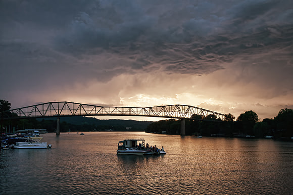 St Albans River Cruise Sunset