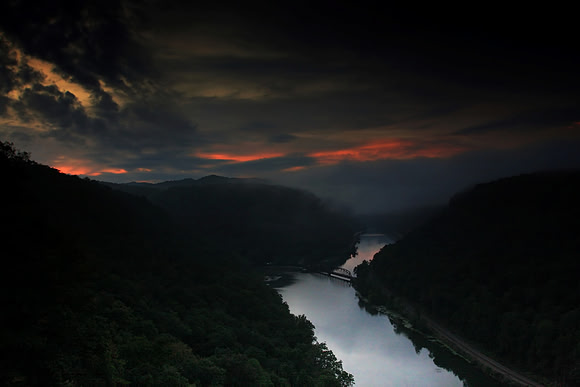 Sunrise over Hawk's Nest