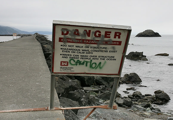 Breakwater at Battery Point
