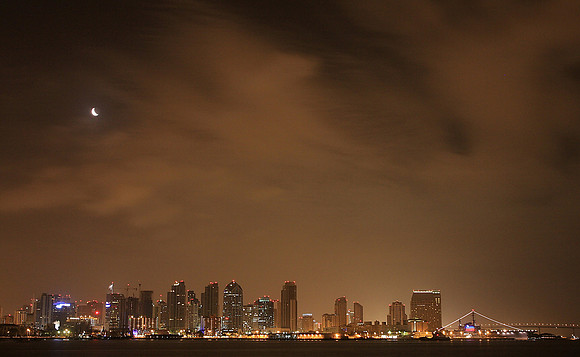 San Diego Skyline from Harbor Island