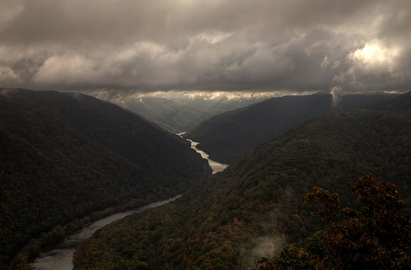 Fall Storm Front Over Grandview