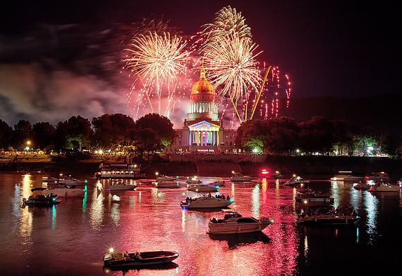 Capitol Sesquicentennial Red