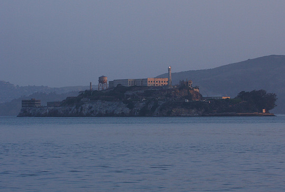 Alcatraz Island at Day Break