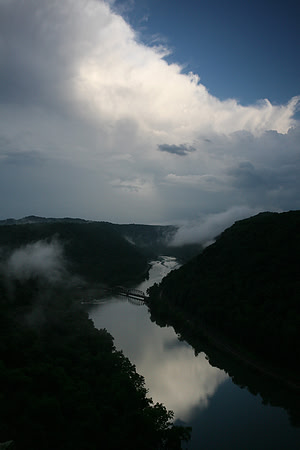 Storm Front Moving in Over Hawks Nest