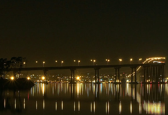Coronado Bridge at Night