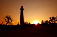 Sunrise at Little Sable Lighthouse