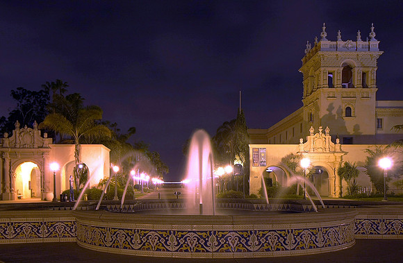 Plaza de Panama - Main Courtyard Balboa Park