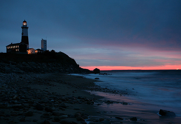 Sunrise at Montauk Point Lighthouse, NY