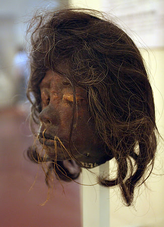 Shrunken Head - Side View