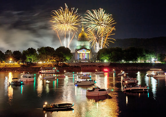 West Virginia Sesquicentennial Fireworks