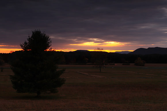 Sunset - Observatory Grounds