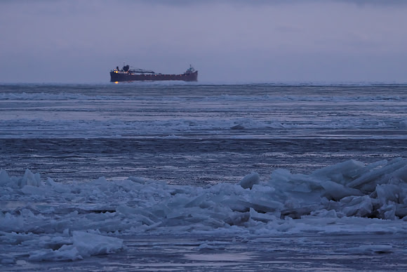 Freighter in the Ice