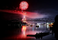 Riverfest Fireworks 2011
