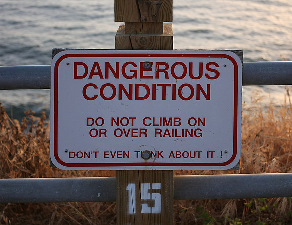 Dangerous Conditions....