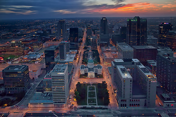 View from the Arch