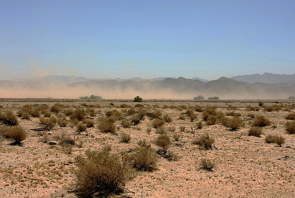 Desert Sandstorm - Anza-Borrego Desert