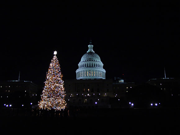 Capitol at Christmas, Washington DC