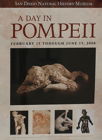 San Diego Natural History Museum Exhibit - A Day in Pompeii